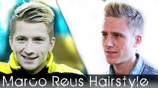 Soccer Player Haircut  Marco Reus Hair Inspired  Bleaching Highlights amp Hair Styling [upl. by Woodberry]