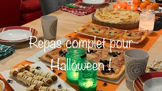 Halloween repas complet [upl. by Laet]