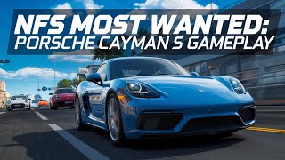 Black Supra Vs Porsche Cayman S race in NFS most wanted  Intense race [upl. by Yenetruoc607]