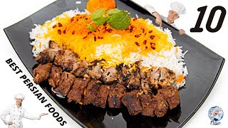 Top 10 Best Iranian Foods  Iranian cuisine [upl. by Bentley249]