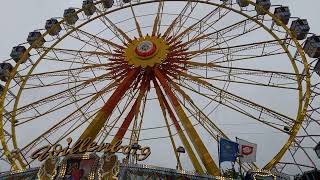 Bayrisches Riesenrad Willenborg offride Rosenheim Herbstfest 2022 [upl. by Enyrehtac998]