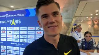 Jakob Ingebrigtsen After Smashing TwoMile World Record In 75410 [upl. by Niggem]