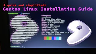 Gentoo Linux Installation Guide  Under 20 Minutes [upl. by Fronniah]