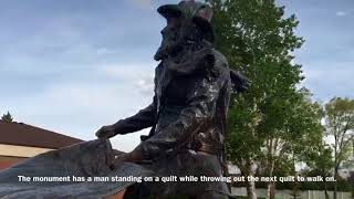 Can Quilts Save Peoples Lives Quilt Memorial Pioneer History Quilt Walk Festival Panguitch Ut [upl. by Reeher]