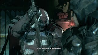 Batman Arkham knight  Final Mission  Should Azrael kill Batman [upl. by Latsryc]