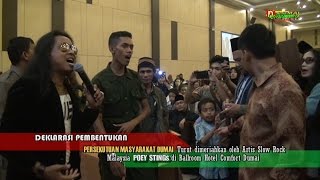 POEY STINGs dalam lagu  Kepadamu Kekasih Hati diacara Pengukuhan Persekutuan Masyarakat Dumai [upl. by Ruford]