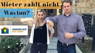 Mieter zahlt nicht  Was tun [upl. by Yenttirb]