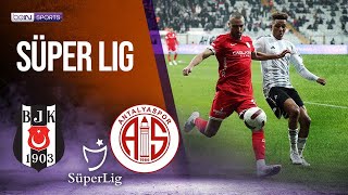 Besiktas vs Antalyaspor  SÜPERLIG HIGHLIGHTS  031624  beIN SPORTS USA [upl. by Nyrual]