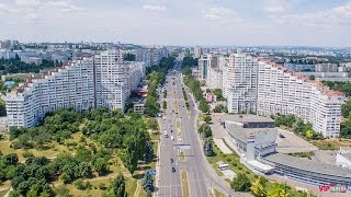 Chisinau Republic of Moldova 4K Resolution DJI Inspire 1 [upl. by Kandy682]