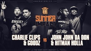 CHARLIE CLIPS amp GOODZ VS HITMAN HOLLA amp JOHN JOHN DA DON  URLTV [upl. by Evey267]