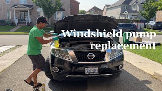 How to fix windshield pump [upl. by Kemeny]