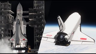 CANCELLED PROJECT  Buran OK101  KSP Cinematic [upl. by Athene82]