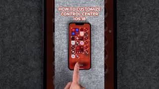 🤩Customize your iPhone Control Center now shorts ios18 iphonetips [upl. by Suhploda]