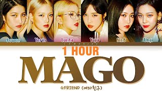 1 HOUR GFRIEND MAGO Lyrics 여자친구 MAGO 가사 Color Coded LyricsHanRomEng [upl. by Ingelbert]