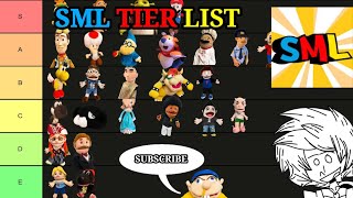 SML VS SMG4  THE SML TIER LIST  PART 1 [upl. by Attegroeg586]