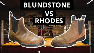 Blundstone Boots Originals Vs Rhodes Jackson Chelsea With Lug Soles [upl. by Aizan]