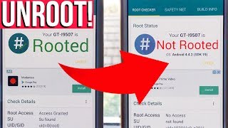 How to REMOVE KINGROOT and UNROOT you Android Phone  Kingroot Unroot 2019  Harrison Broadbent [upl. by Socha]