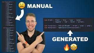 Stop Wasting Time and Effort Automate String Types with These TypeScript Tricks [upl. by Eidnarb]