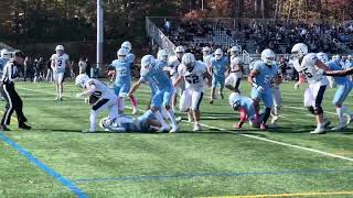 Alex McWilliams rushes for his second touchdown of the game for Chatham [upl. by Mandy677]