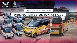 Training dan Test Drive Wuling Air ev untuk KTT G20 [upl. by Nicole]