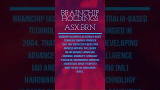 Brainchip Holdings description see main video music Great Southern Land [upl. by Okim295]