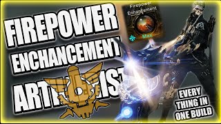 Firepower Enhancement Artillerist Build  Lost Ark [upl. by Anirres]