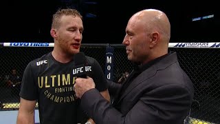 UFC 249 Justin Gaethje amp Tony Ferguson Octagon Interviews [upl. by Blanka]