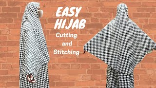 Hijab Cutting and Stitching [upl. by Nimajneb]