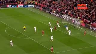 Liverpool vs Roma 40 Firmino goal [upl. by Letsyrc]