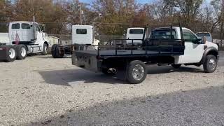 GovDeals 2008 Ford F550 Flatbed Truck [upl. by Darian]