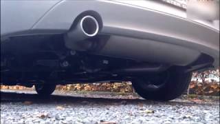 Exhaust sound 2017 BMW 116i [upl. by Brietta566]