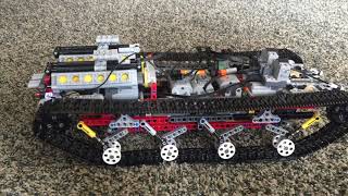 Lego Technic RC Tank Chassis [upl. by Jarret]