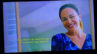 Michele Lepe in Dr Scholl’s Skin Tag Remover Commercial [upl. by Namreh]