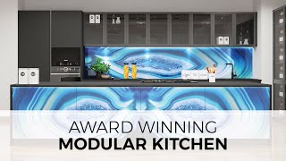 Most Innovative Kitchen in 2020  Best Modular Kitchen  Wurfel Kuche [upl. by Noelc]