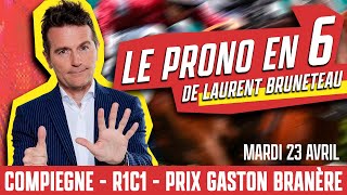 Pronostic Quinté  Compiègne  Prix Gaston Branère  23 avril 2024 [upl. by Aronson]