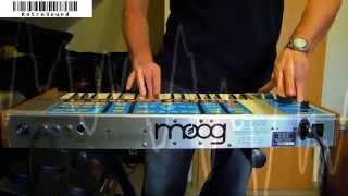 Moog Source Analog Synthesizer 1981 quotGet The Drivequot [upl. by Illac672]