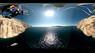 Virtualmind Omnidirectional patent  Sea side View from Drone UAV [upl. by Anikram782]