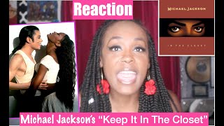 Reaction Michael Jacksons Keep it In The Closet [upl. by Enaamuj]