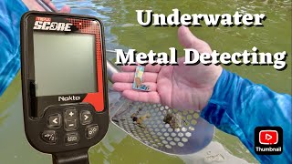 Great FINDS while underwater METAL DETECTING  Nokta Triple Score [upl. by Ivar]