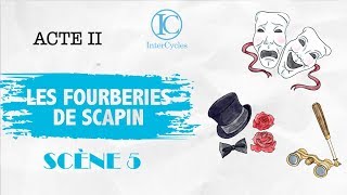 Les Fourberies de Scapin  Acte II Scène 5  InterCycles [upl. by Rubie]