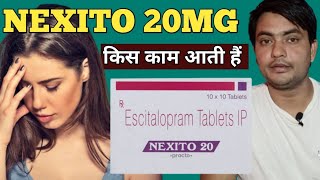 nexito 20 mg tablet  uses  nexito 20 mg in hindi  nexito 20 mg [upl. by Latsryk]