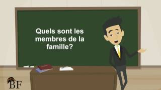 Урок французского языка 12 с нуля для начинающих Ma famille моя семьячасть 1 [upl. by Sancha]