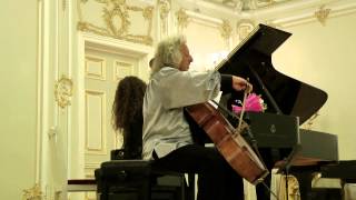 Mischa Maisky Johannes Brahms Lerchengesang Op70 No2 [upl. by Animar]