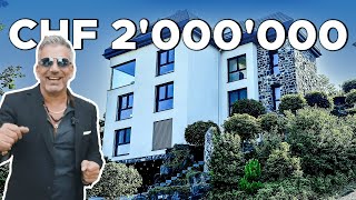 Besichtigung einer unglaublichen 2000000 CHF Luxus Villa  Luxury Real Estate Switzerland [upl. by Arney790]