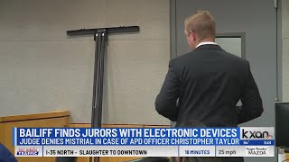 No mistrial in APD officer case over phones laptop in deliberation room [upl. by Johm]