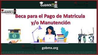 Becas Manutención para la Educación SuperiorBECA para Pago de Matricula CONVOCATORIA info [upl. by Aglo]