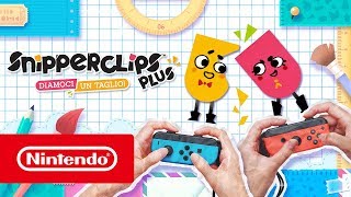 Snipperclips Plus Diamoci un taglio – Nuovi contenuti Nintendo Switch [upl. by Velvet797]