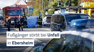 Fußgänger stirbt bei Unfall in MainzEbersheim [upl. by Leizo149]