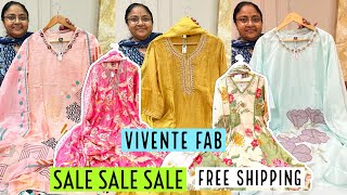 Vivente Fab Brings You Sale Episode on Its Cotton Muslin Suits Apt For Daily Home amp Office Wear [upl. by Charo]