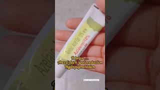 Aziderm Azelaic acid 10cream indianskincare ad shorts [upl. by Chrissa]